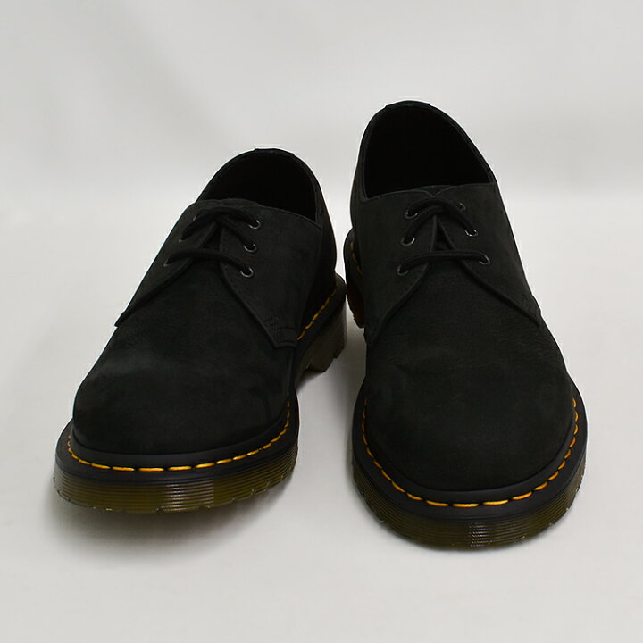 楽天市場】Dr.Martens ドクターマーチン 1461 BLACK MILLED NUBUCK WP 