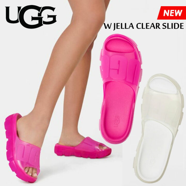 楽天市場】UGG アグ ジェラ クリア スライド レディース サンダル 