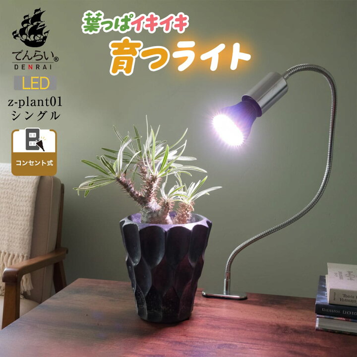 楽天市場】植物育成ライト クリップ式 led e26 ライト 育成 育成ライト 