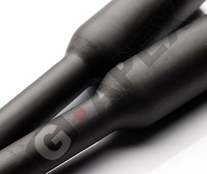 G5-135℃ 難燃タイプ熱収縮チューブ（25.4mmx50m巻 黒）