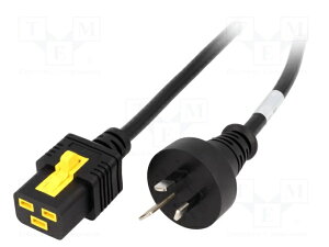 �I�[�X�g�����AAS3112+IEC C19(���b�N�^�C�v�j+2m-15A/250V