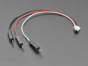 JST SH 1mm�s�b�`3pin�i�R���p�`�i�j���I�X�w�b�_�[+100mm�P�[�u��