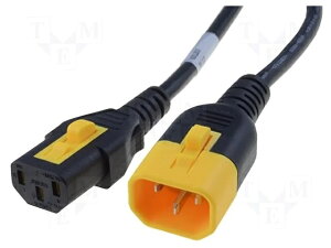 V-Lock^Cv IECR[h C14C13+2m-10A/250V-VDE