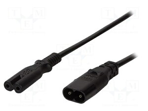 IEC C8C7+2m-2.5A/250V-CE