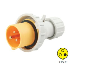 �d���P�[�u���I�X�\�P�b�g-110-130V~/32A-4h-2P+E- IP67(FNP2-023F-4)