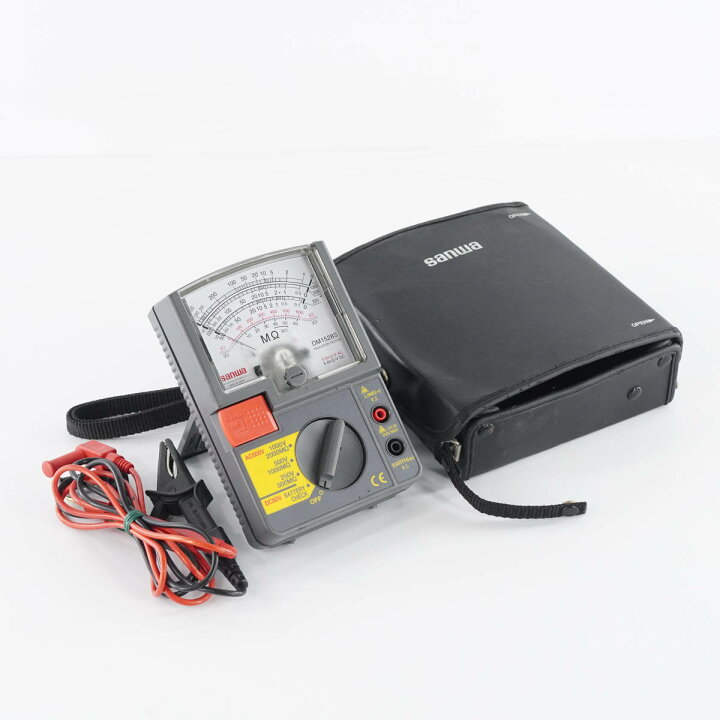 楽天市場】【中古】[DW]8日保証 sanwa DM1528S INSULATION TESTER 絶縁 
