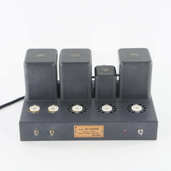 楽天市場】【中古】[JB]現状販売 SUN AUDIO SV-6V6SE 真空管アンプ 