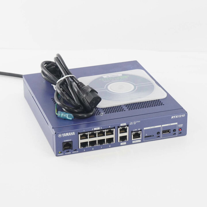 楽天市場】【中古】[PG]8日保証 初期化済 YAMAHA RTX1210 ルーター 