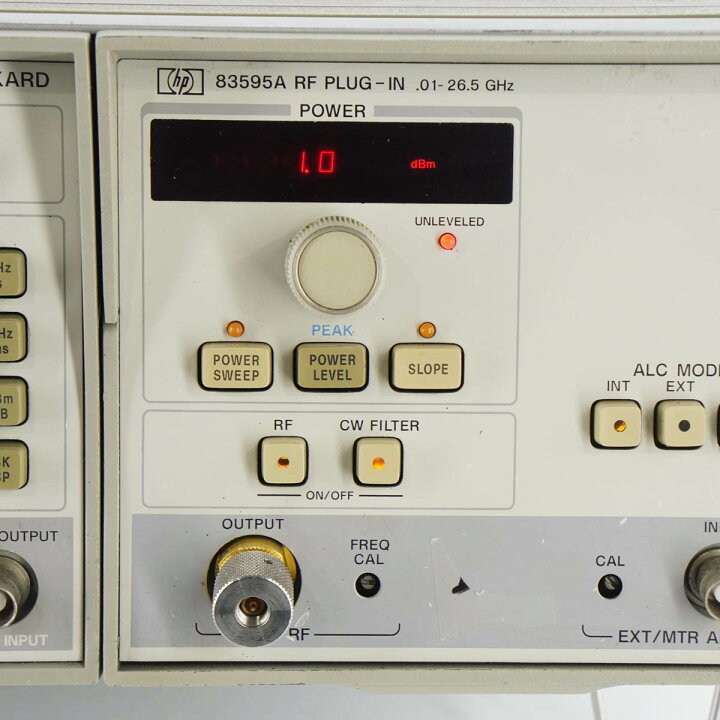 楽天市場】【中古】[DW]8日保証 hp 8350B SWEEP OSCILLATOR 掃引発振器 