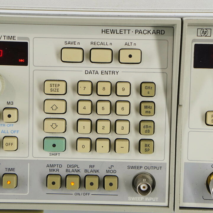 楽天市場】【中古】[DW]8日保証 hp 8350B SWEEP OSCILLATOR 掃引発振器 