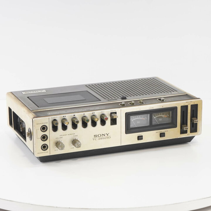 楽天市場】【中古】[JB]現状販売 SONY TC-2850SD カセットデンスケ  
