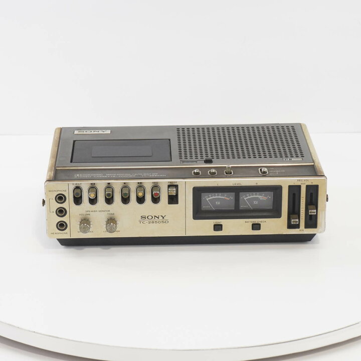 楽天市場】【中古】[JB]現状販売 SONY TC-2850SD カセットデンスケ 
