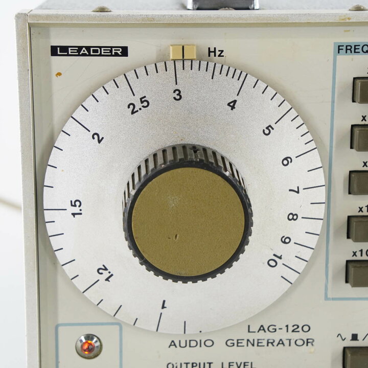 楽天市場】【中古】[JB]現状販売 LEADER LAG-120 AUDIO GENERATOR 