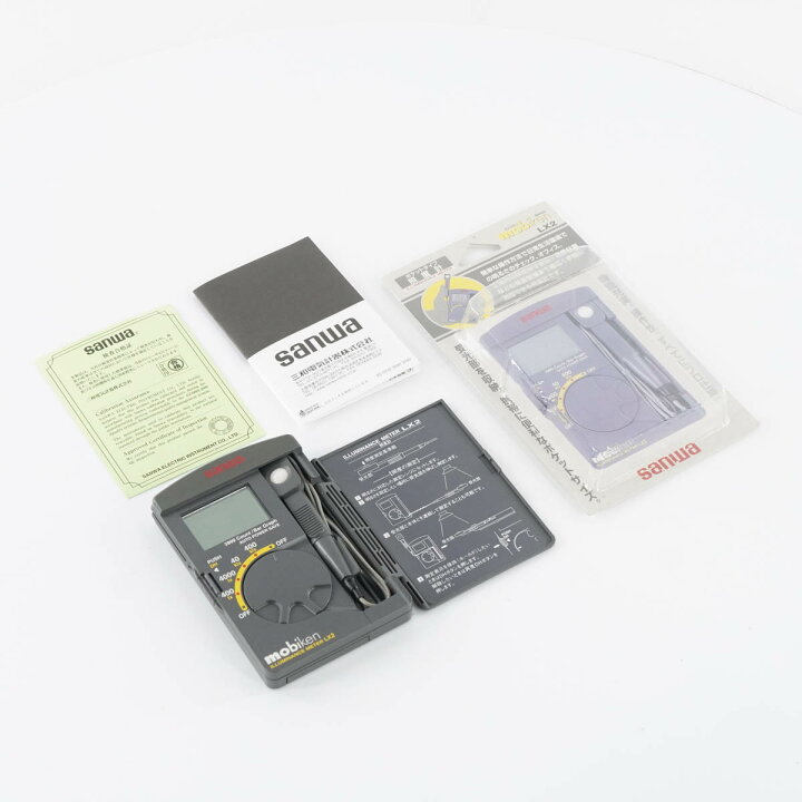 楽天市場】【中古】[DW]8日保証 sanwa LX2 mobiken ILLUMINANCE METER 