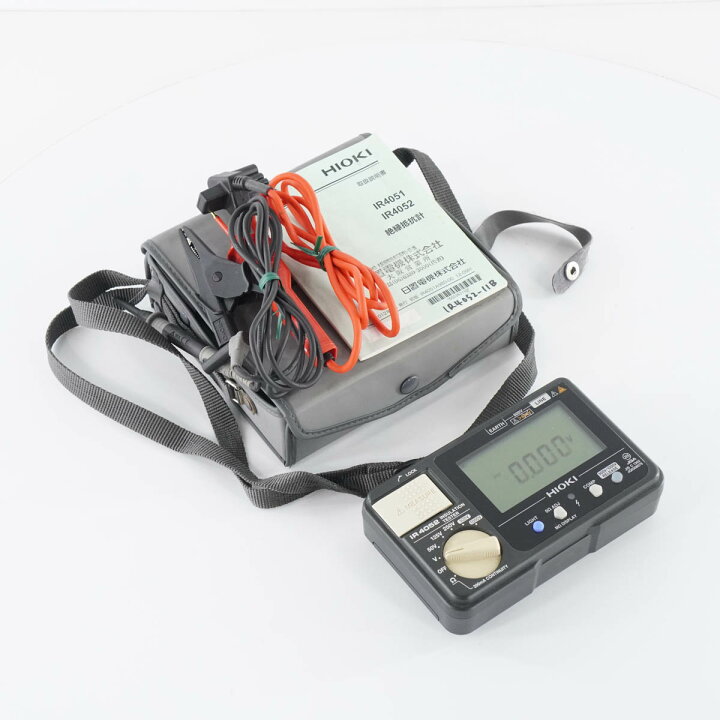 楽天市場】【中古】[DW]8日保証 HIOKI IR4052 INSULATION TESTER 絶縁 