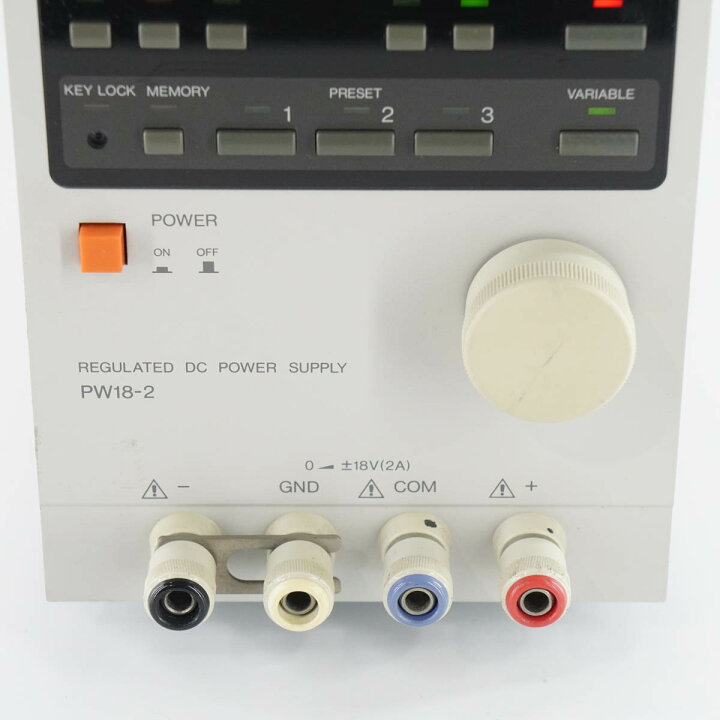 楽天市場】【中古】[JB]現状販売 KENWOOD PW18-2 REGULATED DC POWER