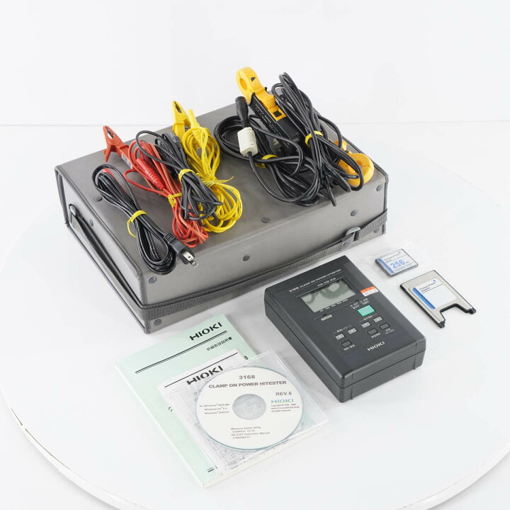 楽天市場】【中古】[DW]8日保証 HIOKI 3168 CLAMP ON POWER HiTESTER 