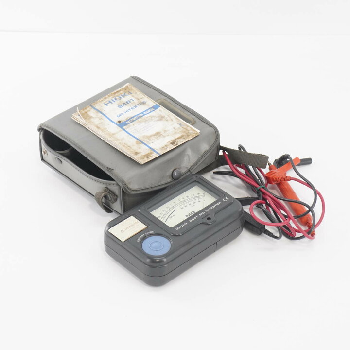 楽天市場】【中古】[DW]8日保証 HIOKI 3451 MΩ HiTESTER メグオーム 
