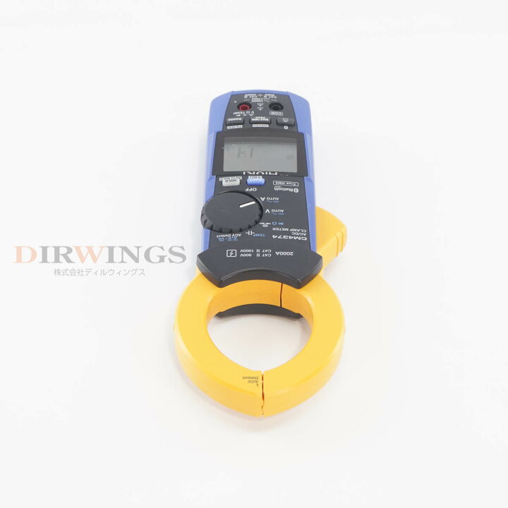 楽天市場】【中古】[DW]8日保証 HIOKI CM4374 AC/DC CLAMP METER AC/DC 