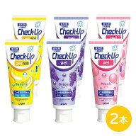 【★エントリーでポイントバック】【リニューアル】 ライオン DENT. チェックアップ ジェル 60g 2本 バナ…
