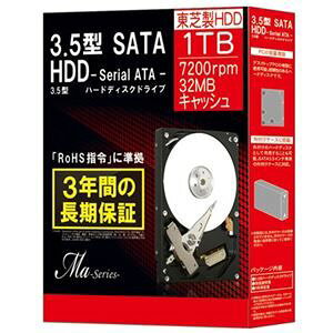 ̑  3.5^SATA HDD1.0TB DT01ACA100BOX 1 ds-2141181