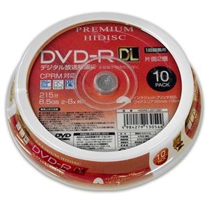 送料無料 その他 まとめ HIDISC CPRM対応 録画用 DVD-R DL 激安 ×20個セット 片面2層 8.5GB 出色 HDDR21JCP10SPX20 ds-2327060 インクジェットプリンター対応 10枚 8倍速対応