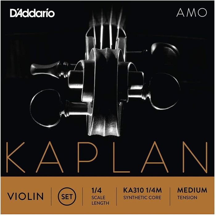 送料無料 キョーリツ D'Addario バイオリン弦 KA310 完全送料無料 1 0019954303839 KAPLAN プレゼント AMO MED 4M SET