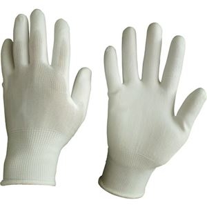 (まとめ) 富士手袋工業 ウレタンメガ ホワイト S 5320-S 1パック(10双) 【×5セット】 ds-2452102のサムネイル