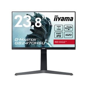 iiyama 液晶ディスプレイ23.8型/1920×1080/HDMI、DisplayPort/ブラック/スピーカー:あり/フルHD/IPS方式/昇降/回転 GB2470HSU-B1 ds-2493427