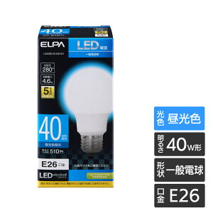 Gp LEDd ʓdA` E26 40W` F Lz LDA5D-G-G5101