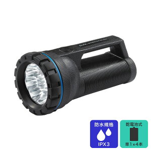 エルパ LEDラバーライト 単1X4 DOP-LR450