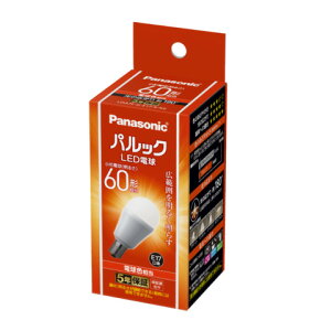 パナソニック LED電球E17広配光ベーシック60形 LDA7LGE17SK6