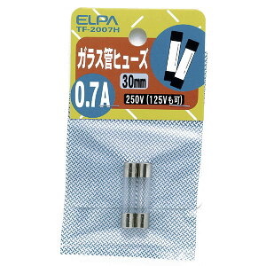 Gp KXǃq[Y 30mm 2{ 250V 0.7A TF-2007H