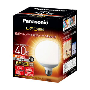�p�i�\�j�b�N LED�d�� �{�[�����` G95 E26 40W�` �d���F LDG4LG95W