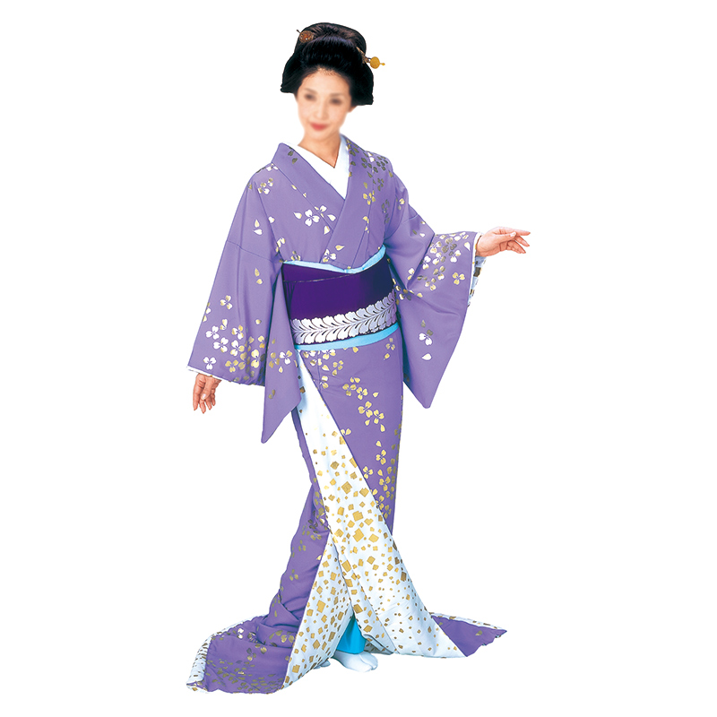 裾引き(引き摺り)着物 舞台 衣装 舞踊 日本舞踊 民踊 新舞踊 芸者 踊り | 粋な伝統　和好