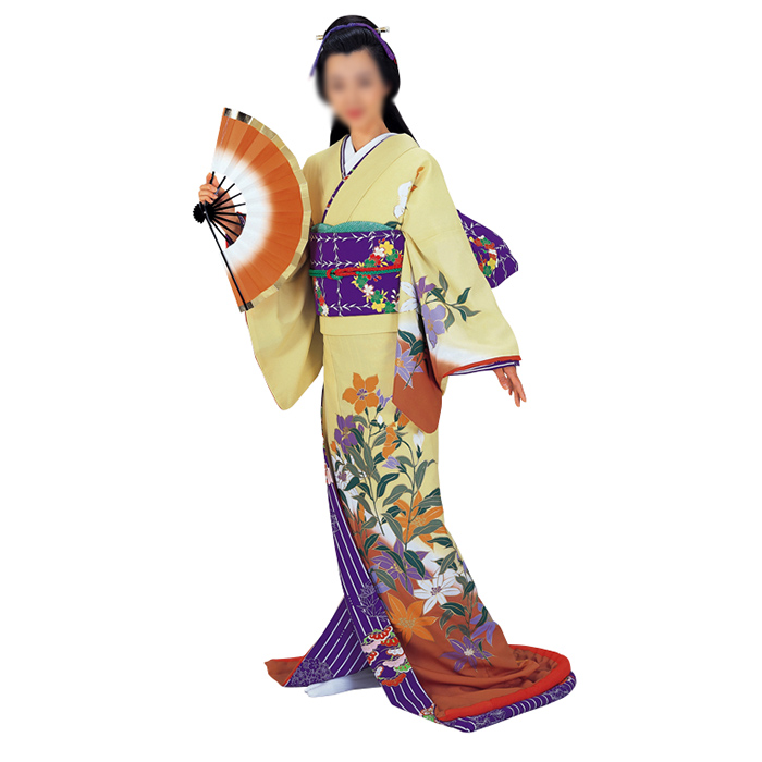 裾引き(引き摺り)着物 舞台 衣装 舞踊 日本舞踊 民踊 新舞踊 芸者 踊り | 粋な伝統　和好
