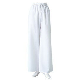 よさこい パンツ ストレート 白 衣装 ポリエステル100% YOSAKOI ソーラン 祭り ダンス 舞踊 踊り 舞台 ステージ 男女兼用