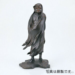 【LINE登録で300円クーポン】 銅製 達磨大師 銅製 ( 木札名入れ有料 仏壇 寺院 仏様 日本 仏具 高岡銅器 法要 メモリアル 法事 祈念 弔事 寄進 奉納 開店 事務所移転 開業 プレゼント お祝い お