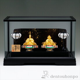 名入れ木札無料 純金 御雛様 親王飾り B 63g ( 光則（金工芸） コンパクト お雛様 おひなさま ひなまつり 人気 東京銀器（金工芸） 雛の節句 桃の節句 プレゼント お祝い お返し お礼 令和 子供 女の子 日本製 おすすめ おしゃれ かわいい 可愛い 人気 )