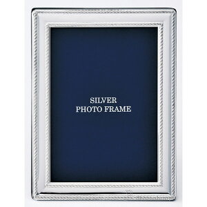 【LINE登録で300円クーポン】 銀製 フォトフレーム ツイスト M ( あす楽 名入れ有料 写真立て フォトフレーム 写真たて おしゃれ かわいい 東京銀器(銀工芸) 結婚 出産 内祝い 引き出物 金婚