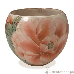 【LINE登録で300円クーポン】 お茶呑茶碗 花揃え 牡丹 ( 名入れ有料 湯のみ ゆのみ 湯飲み カップ プレゼント 清水焼 京焼 結婚 出産 内祝い 引き出物 金婚式 誕生日プレゼント 還暦祝い 古希