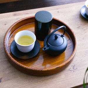 【LINE登録で300円クーポン】 茶盆 欅 すり漆 10号 ( ランチョンマット コーディネート 和食 洋食 おすすめ 山中漆器 結婚 出産 内祝い 引き出物 金婚式 誕生日プレゼント 還暦祝い 古希 喜寿 米