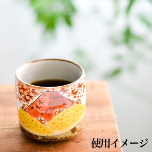 【九谷焼】色いろカップ富士ペア