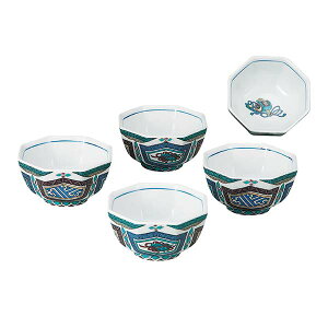 【LINE登録で300円クーポン】 九谷焼 小鉢揃 古九谷風 3.2号 5個セット ( 和食 食器 おつまみ 朝食 料理 九谷焼 結婚 出産 内祝い 引き出物 金婚式 誕生日プレゼント 還暦祝い 古希 喜寿 米寿 退