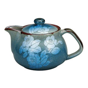 【LINE登録で300円クーポン】 九谷焼 ポット急須 銀山茶花 ( 取っ手付き 茶こし付き 茶器 急須 ティーポット 九谷焼 結婚 出産 内祝い 引き出物 金婚式 誕生日プレゼント 還暦祝い 古希 喜寿 米