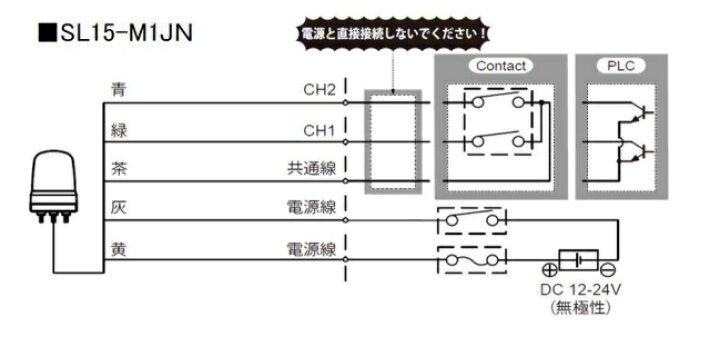 パトライト PATLITE LFH-24-B DC24V 青 LED小型フラッシュ表示灯 完全送料無料