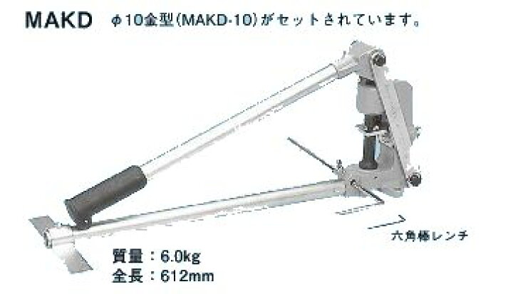 楽天市場】☆新品☆ ネグロス ダクター穴あけ工具 MAKD : 株式会社 