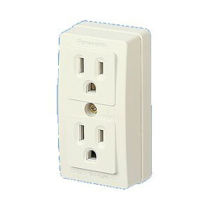 ���V�i���p�i�\�j�b�N�@�ڒn�_�u���R���Z���g�@WK3004W�@15A 125V ���̎����\��