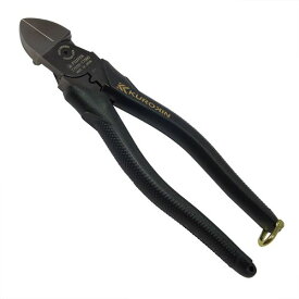 フジ矢:電工名人偏芯薄刃ニッパ(黒金) 型式:7700N-175BG
