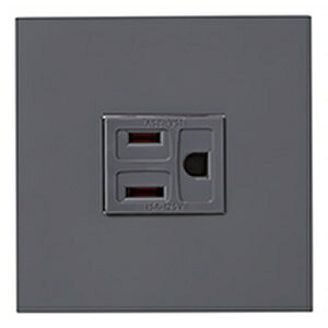 �_�ۓd�� �ڒn�R���Z���g�Z�b�g �z�e������ 15A 125V �\���b�h�O���[ HTL-1504
